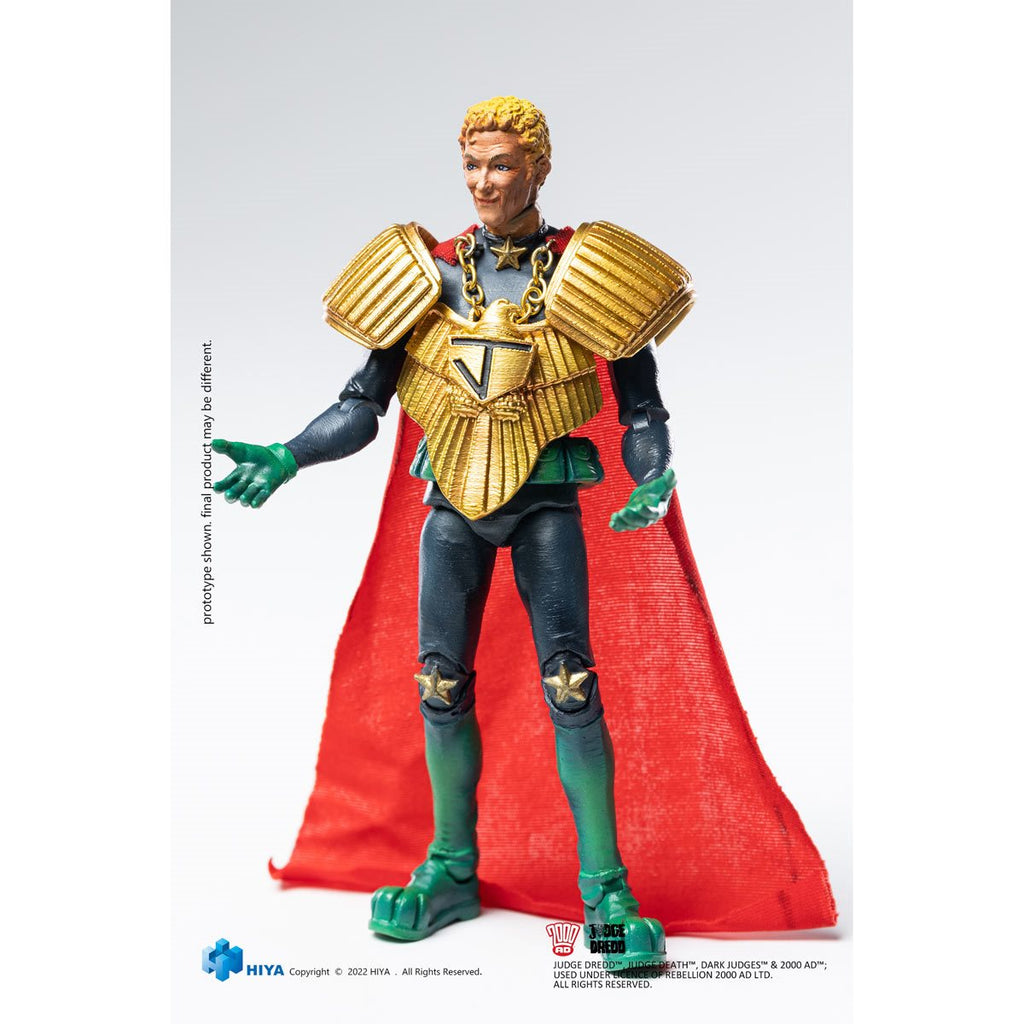 Judge Dredd Chief Judge Caligula Exquisite Mini Series 1:18 Scale Action Figure