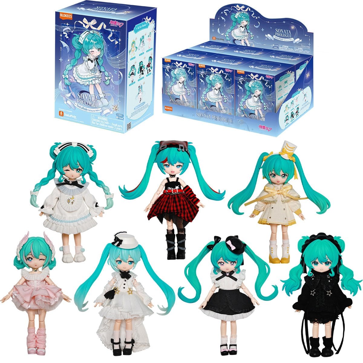 Hatsune Miku DaaLaMode Series Sonata Prologue Case of 6
