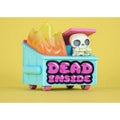 Dead Inside Dumpster Fire Vinyl Figure