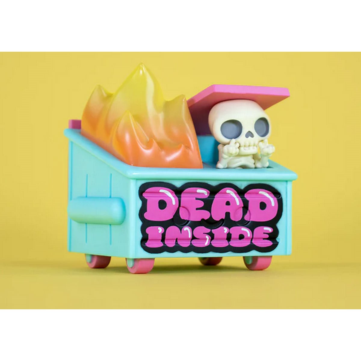 Dead Inside Dumpster Fire Vinyl Figure