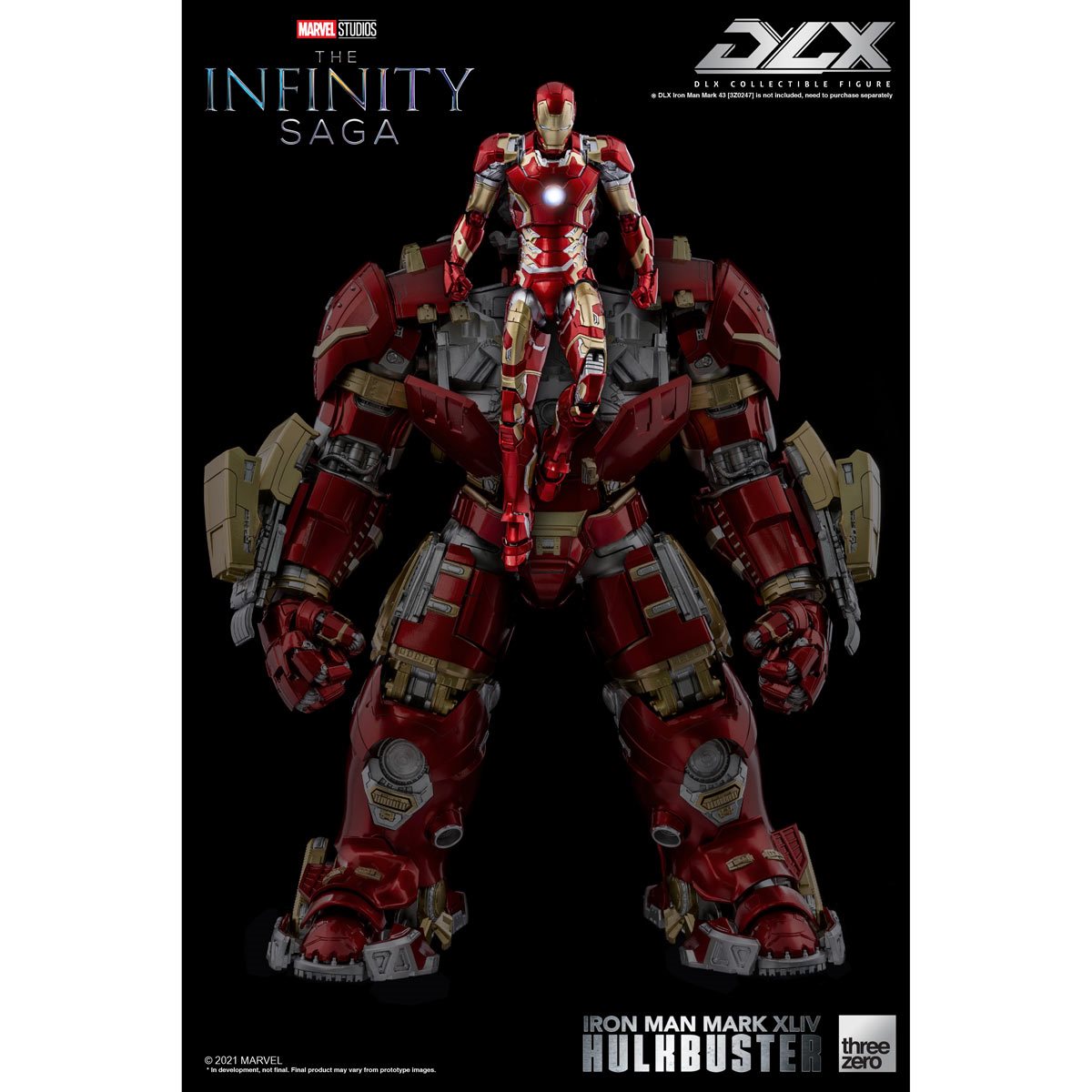 Marvel Infinity Saga Iron Man Mark 44 Hulkbuster DLX Figure