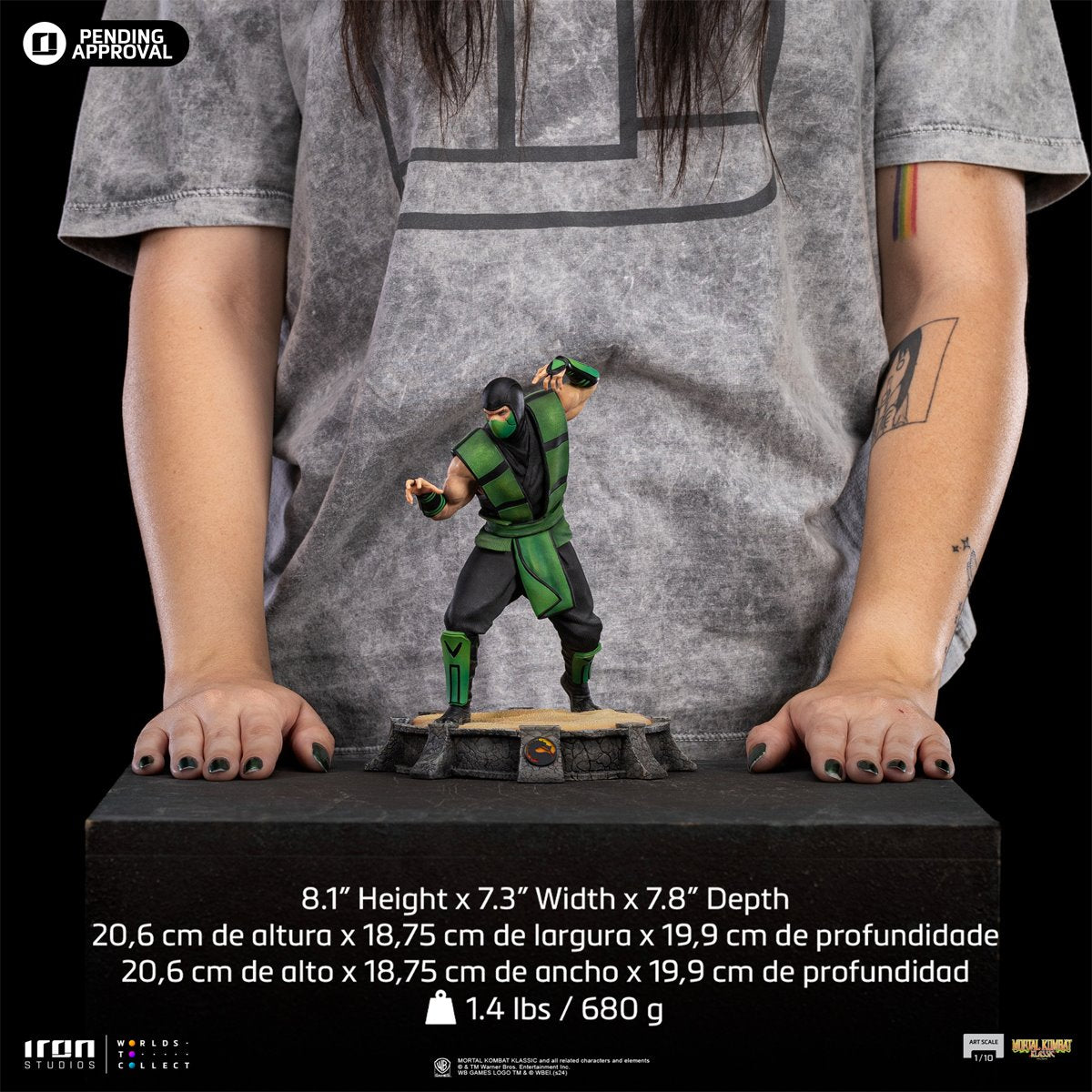 Mortal Kombat Reptile 1:10 Art Scale Limited Edition Statue