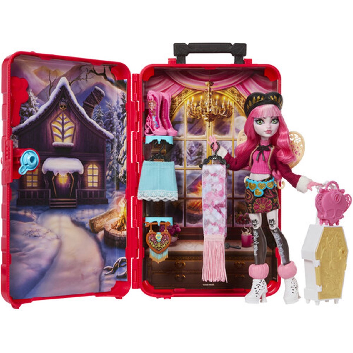 Monster High Skulltimate Secrets Series 8 Cupid Asteria Cabin Doll