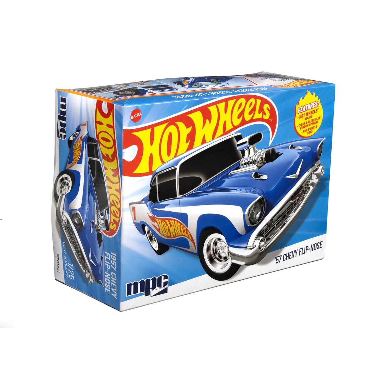 Hot Wheels 1957 Chevy Sedan Flip Nose 1:25 Scale Model Kit