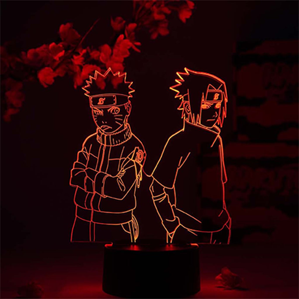Naruto: Shippuden Naruto and Sasuke Young Otaku Lamp