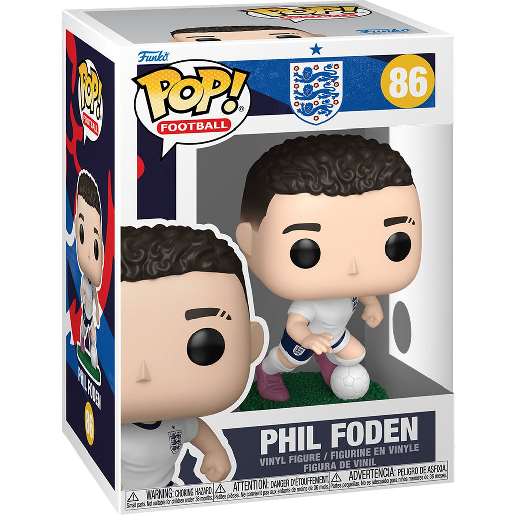 Football World Cup 2026 England Phil Foden Funko Pop! Vinyl Figure #86
