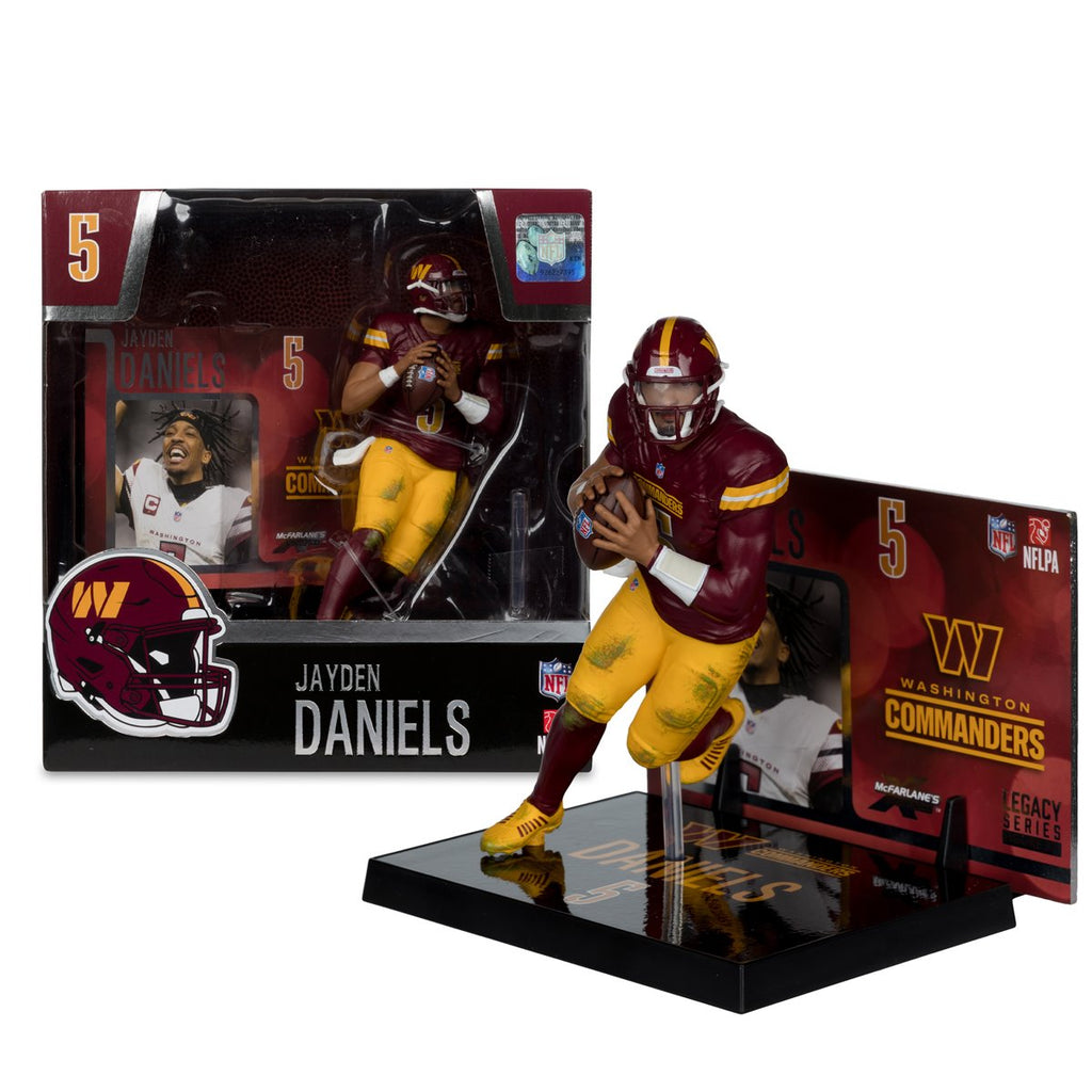 NFL SportsPicks 2025 Washington Commanders Jayden Daniels 7-Inch Scale Posed Figure