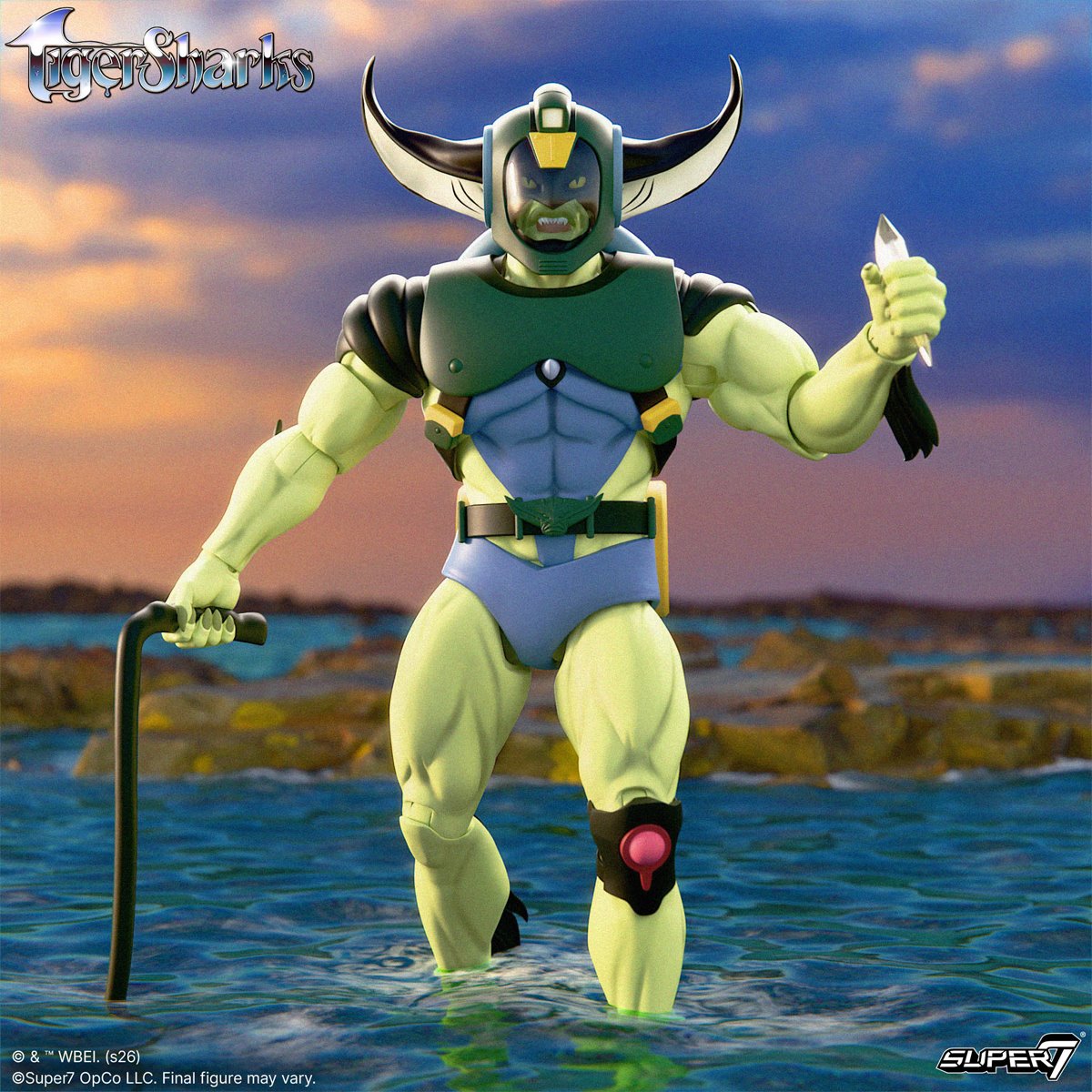TigerSharks Ultimates T-Ray 7-Inch Action Figure