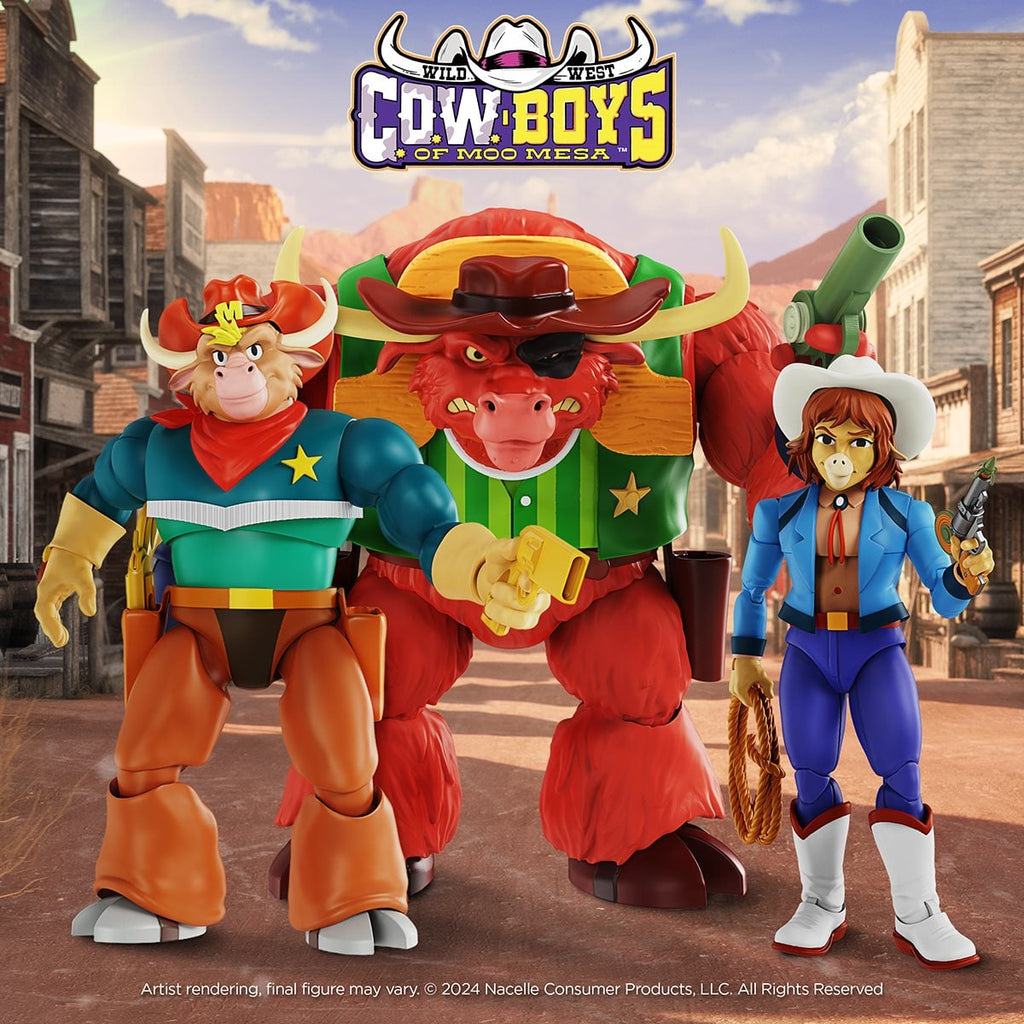 Wild West C.O.W.-Boys of Moo Mesa Marshal Moo Montana 7-Inch Scale Action Figure