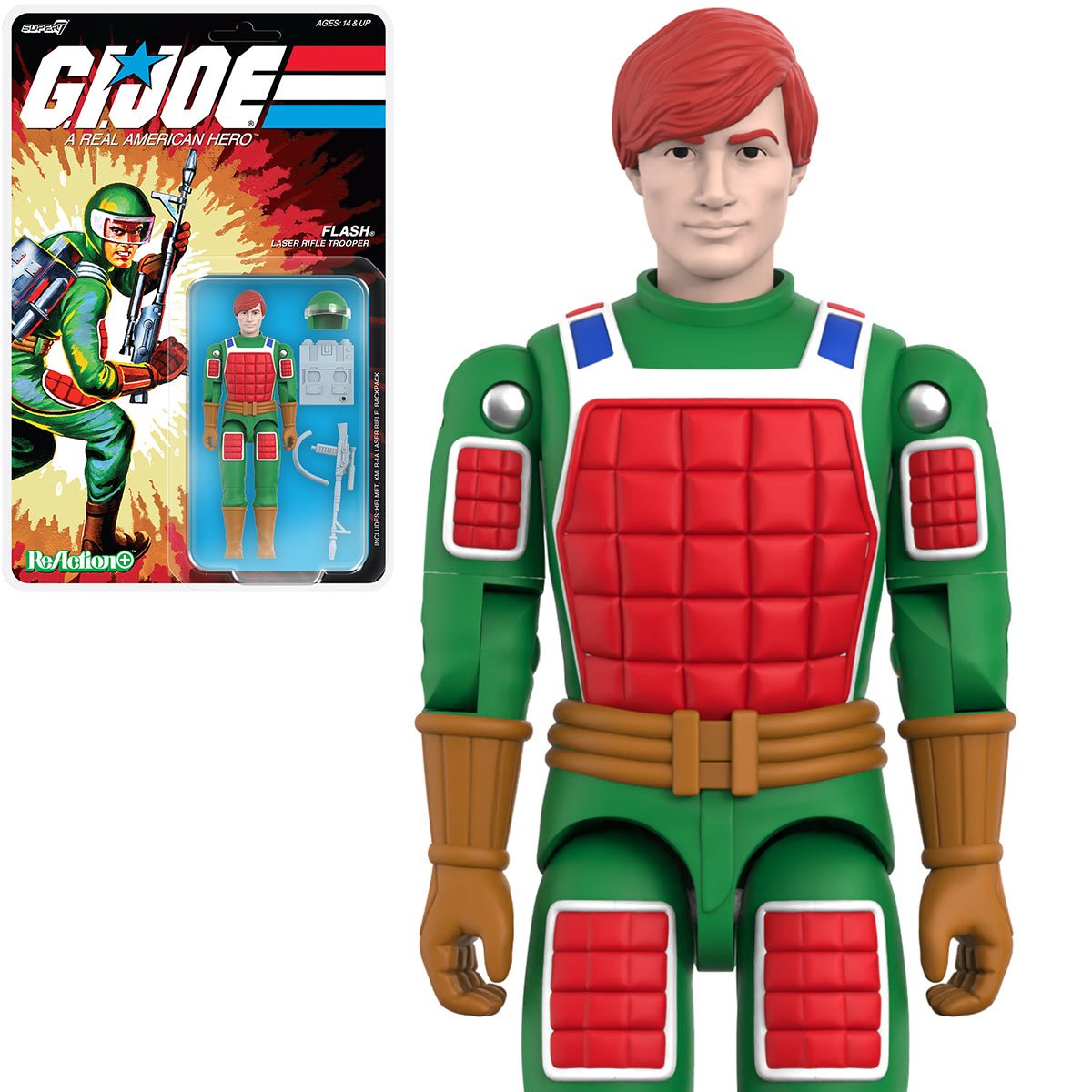 G.I. Joe Flash (Comic) 3 3/4-Inch ReAction+ Figure