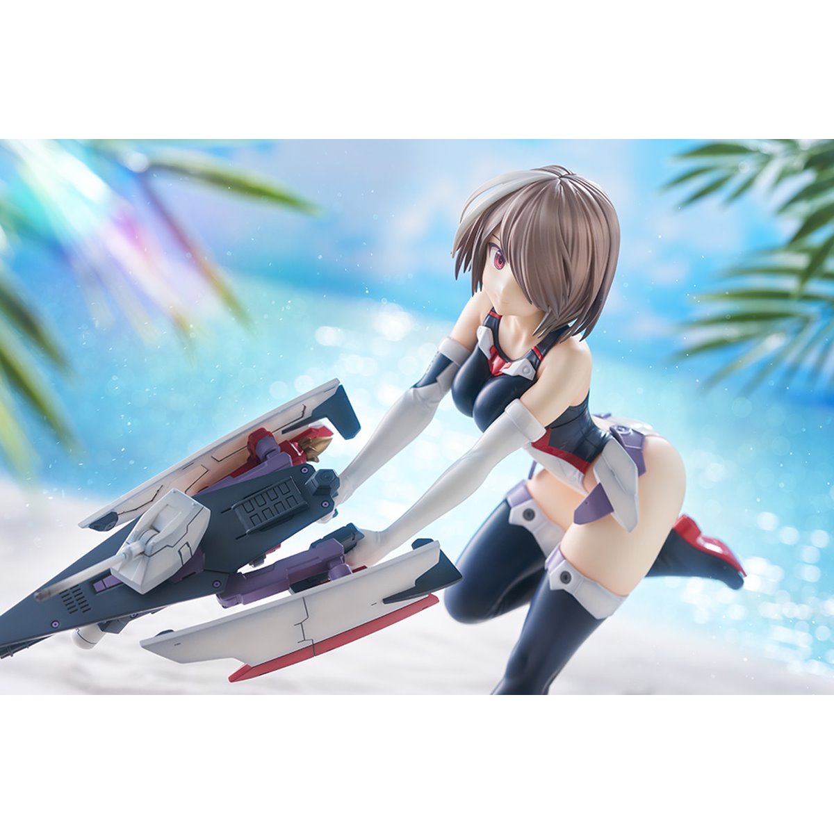 Frame Arms Girl Kongo Swimsuit Version Statue