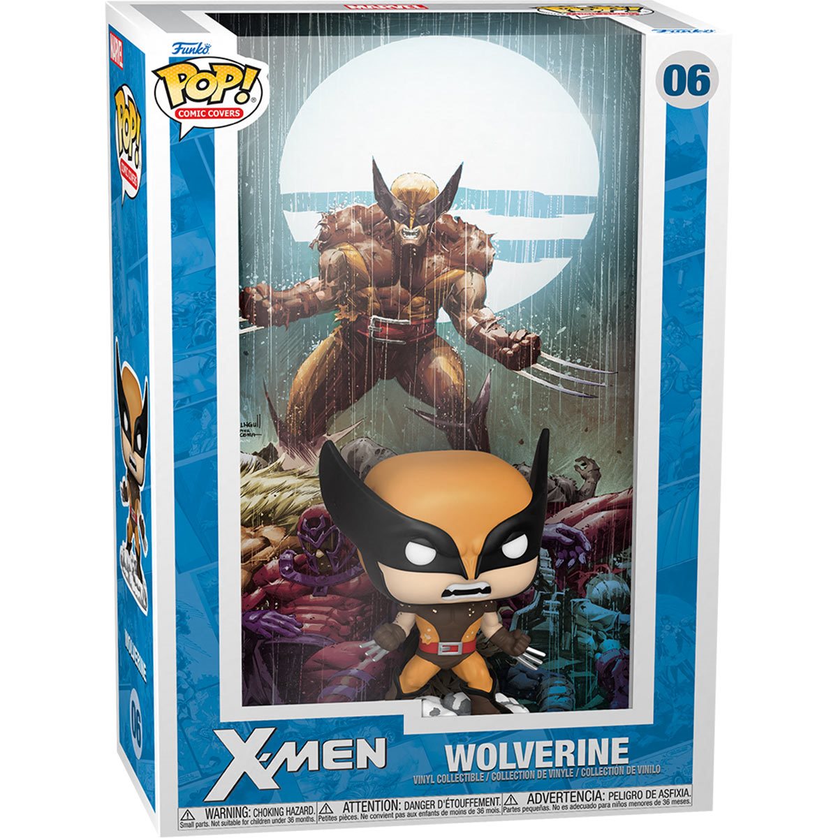 Wolverine Funko Pop! Comic Cover Figure with Case #06