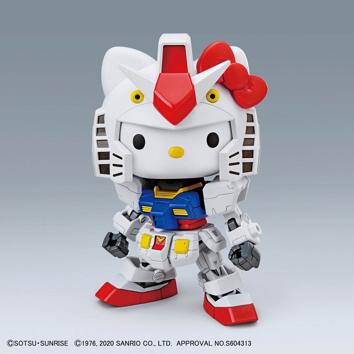 Gundam Hello Kitty and RX-78-2 Gundam SD-EX Standard Model Kit