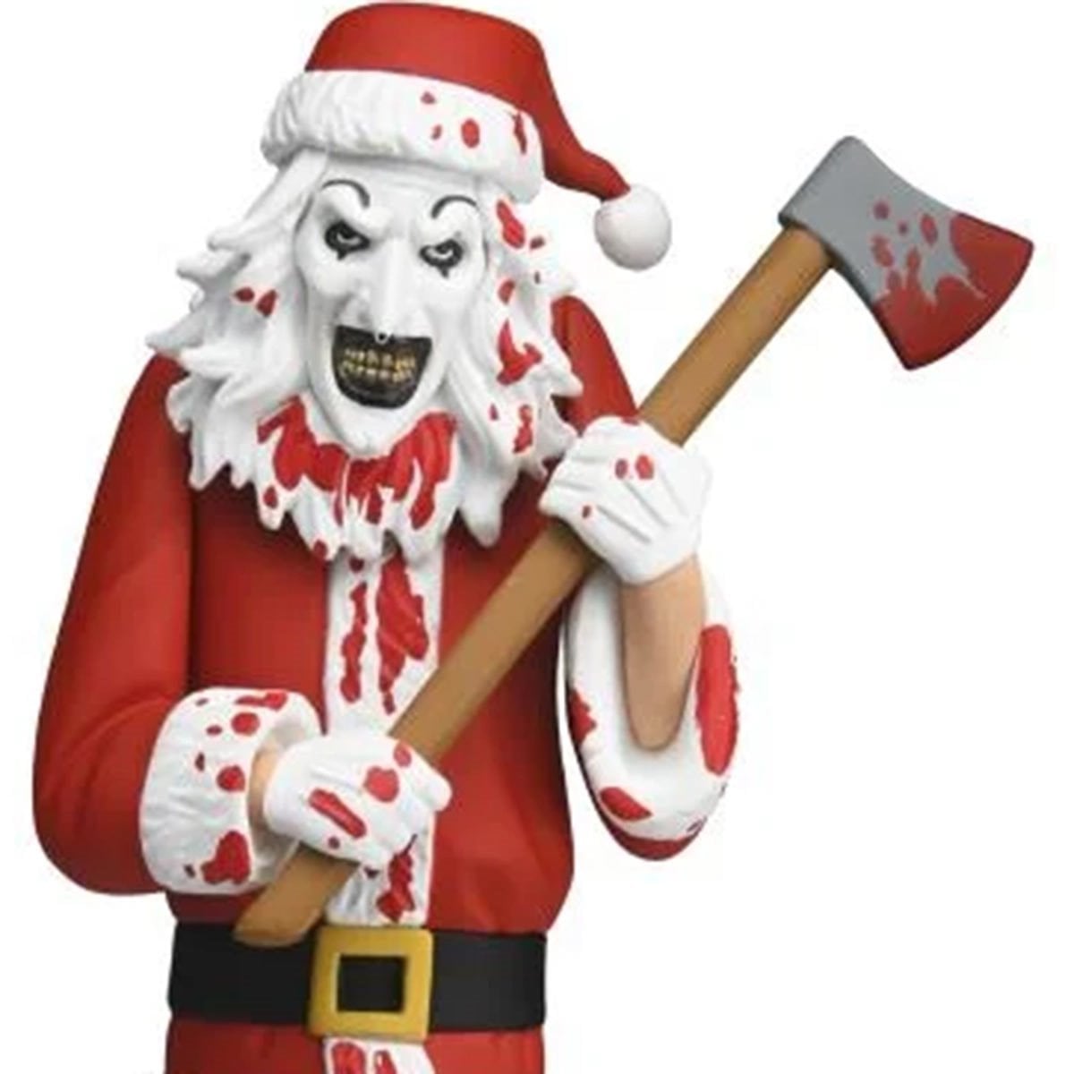 Terrifier 3 Toony Terrors Santa Suit Art the Clown Bloody Version 6-Inch Scale Action Figure