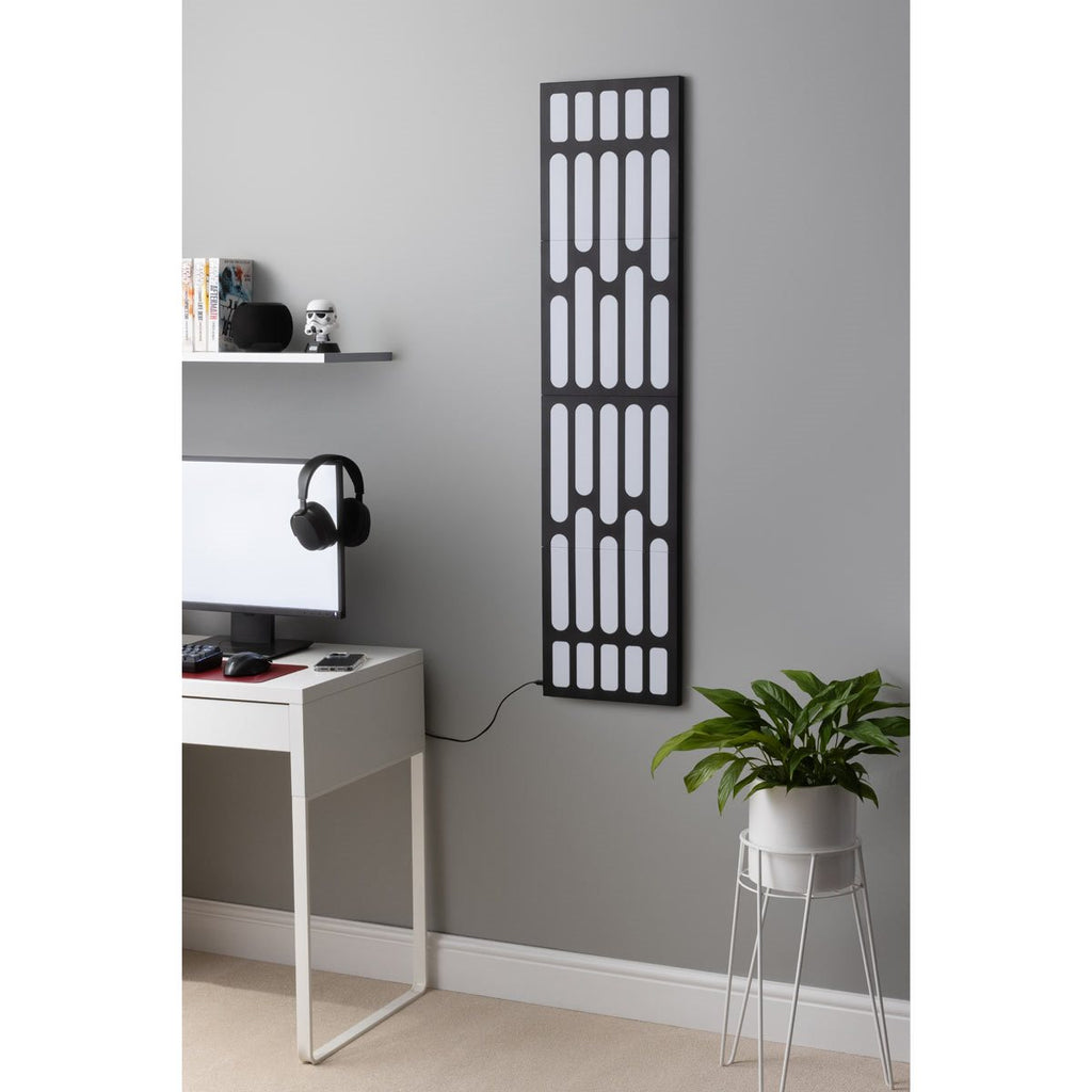 Star Wars Death Star Wall Panel Light with Color Change and Music Reactive Modes