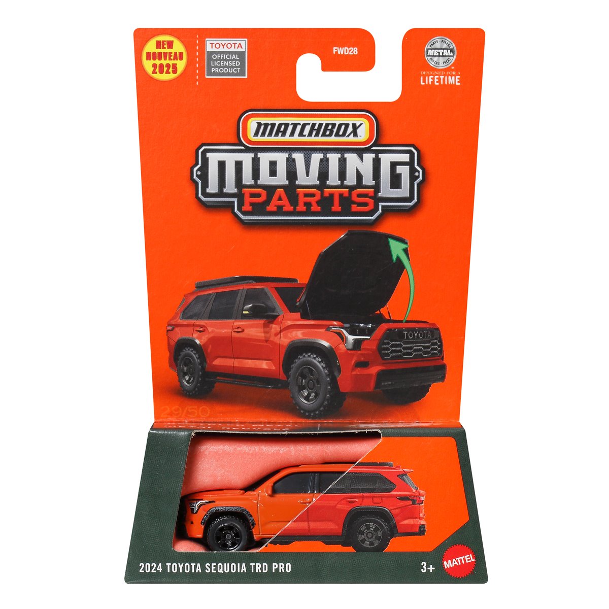 Matchbox Moving Parts 2025 Mix 8 Vehicles Case of 8