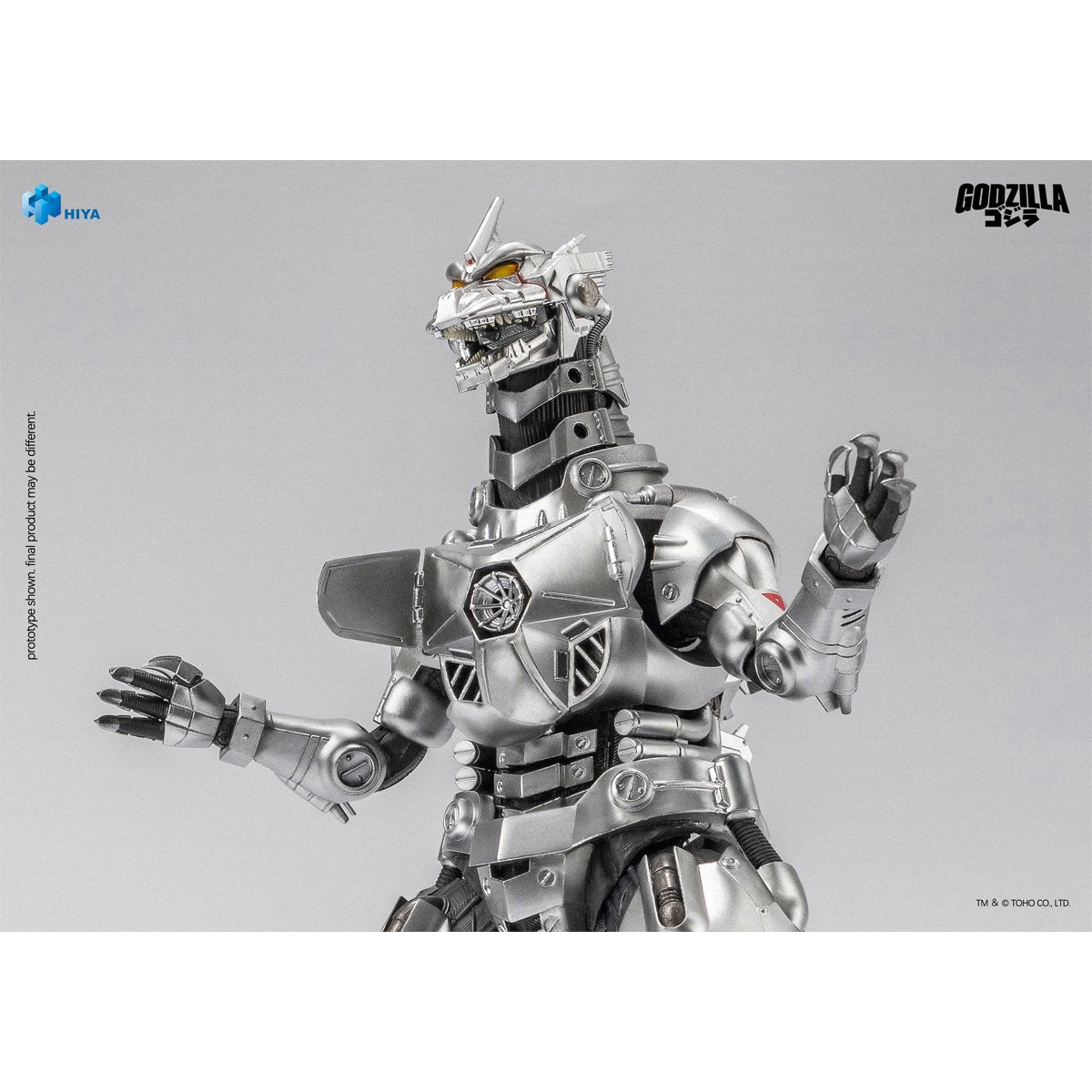 Godzilla Against Mechagodzilla Mechagodzilla MFS-3 Exquisite Basic Series None Scale 7 3/4-Inch Action Figure