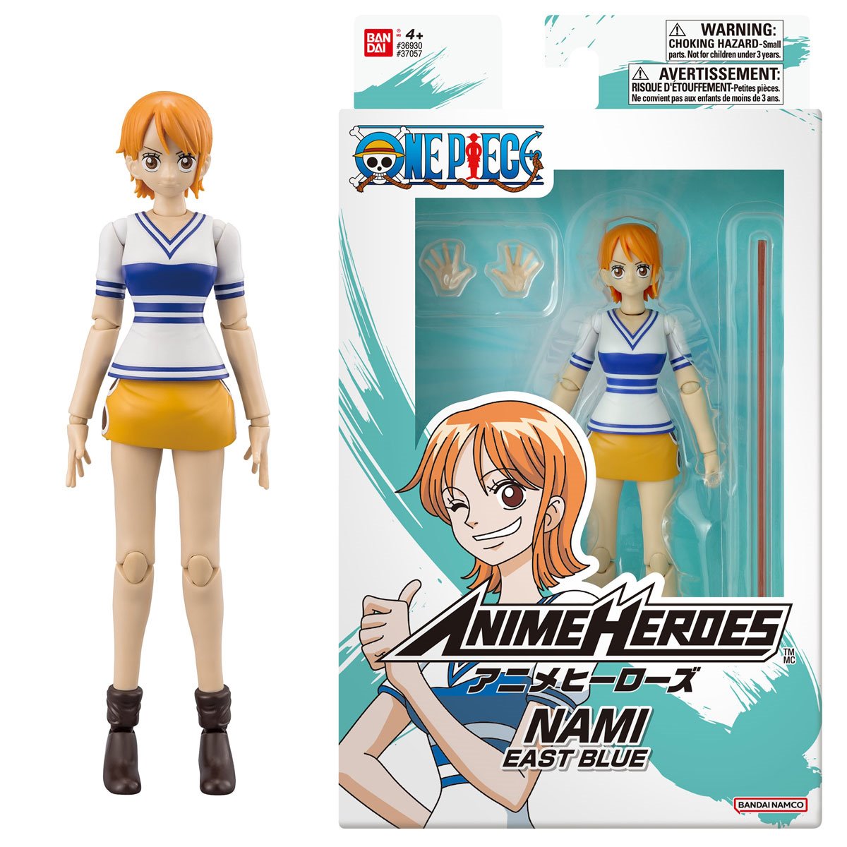 One Piece Anime Heroes Nami East Blue Action Figure