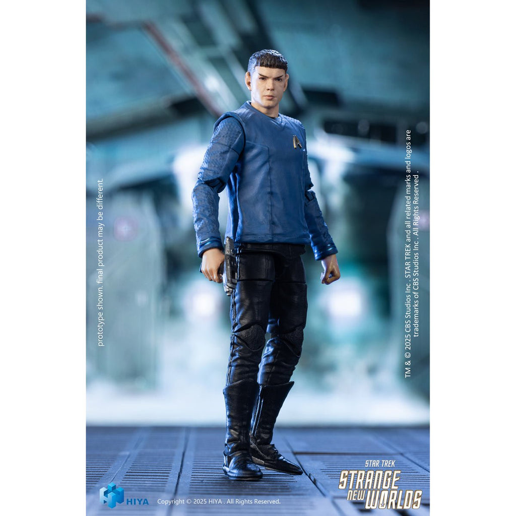 Star Trek: Strange New Worlds Spock Exquisite Mini Series 1:18 Scale Action Figure