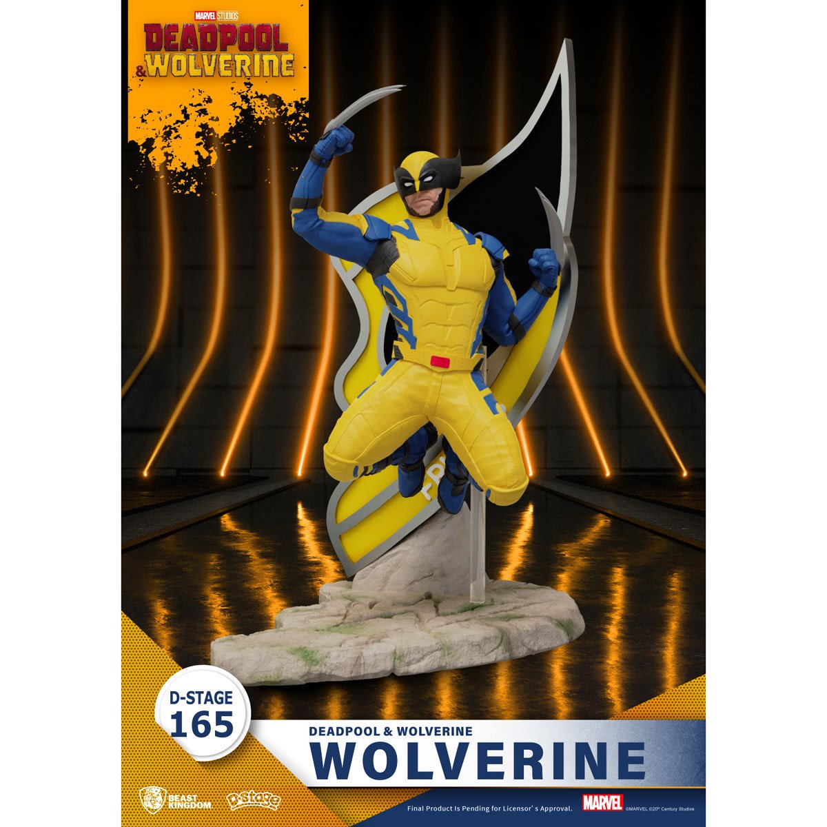 Deadpool and Wolverine DS-165 Wolverine D-Stage Statue