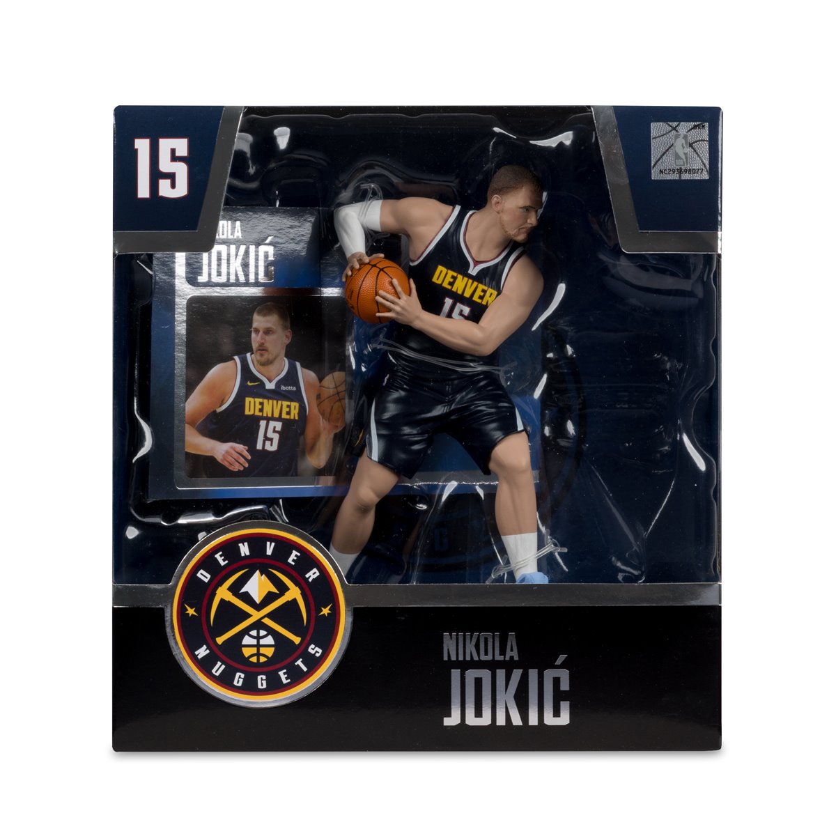 NBA McFarlane's SportsPicks Denver Nuggets Nikola Jokic 7-Inch Posed Figure