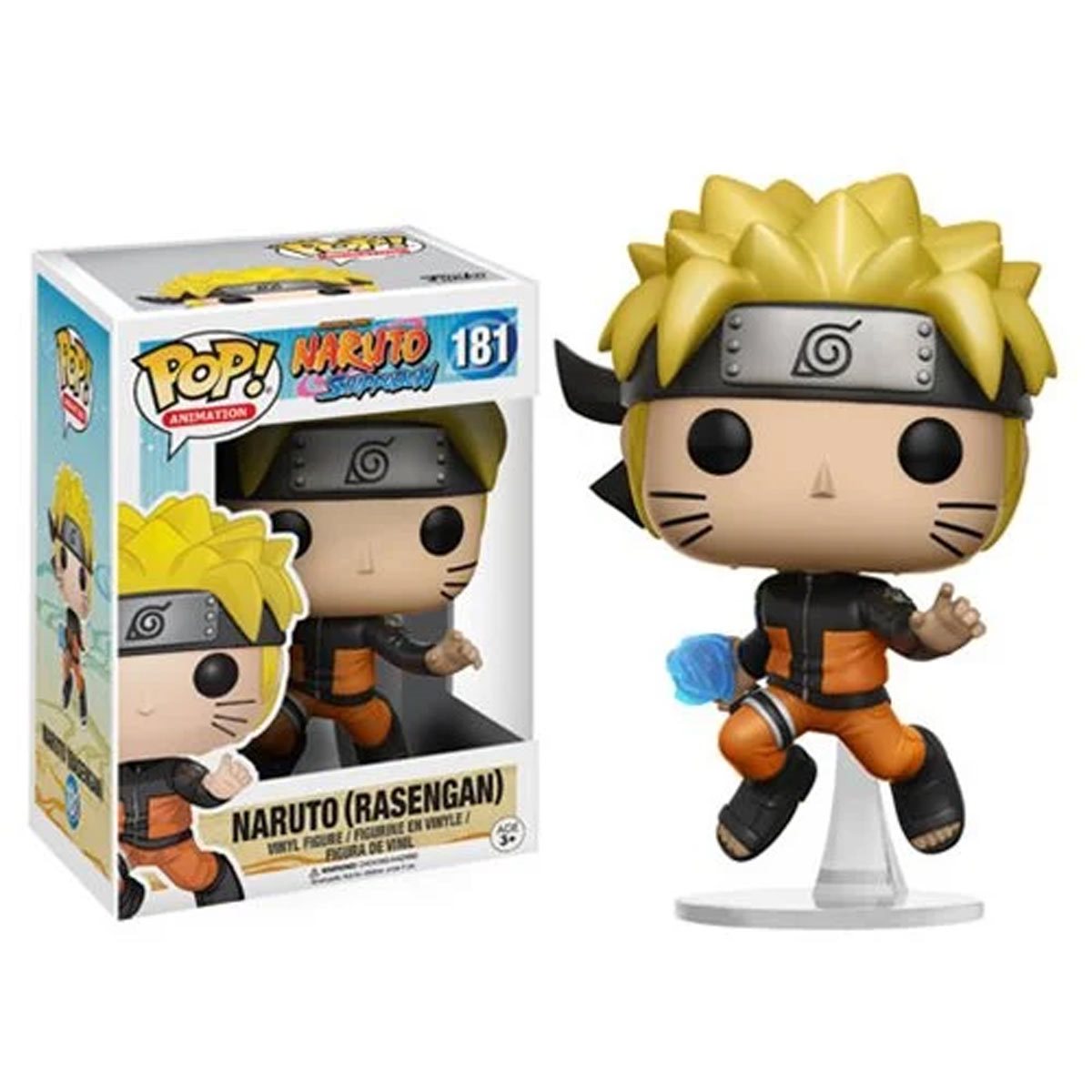Naruto with Rasengan Funko Pop! Vinyl Figure #181