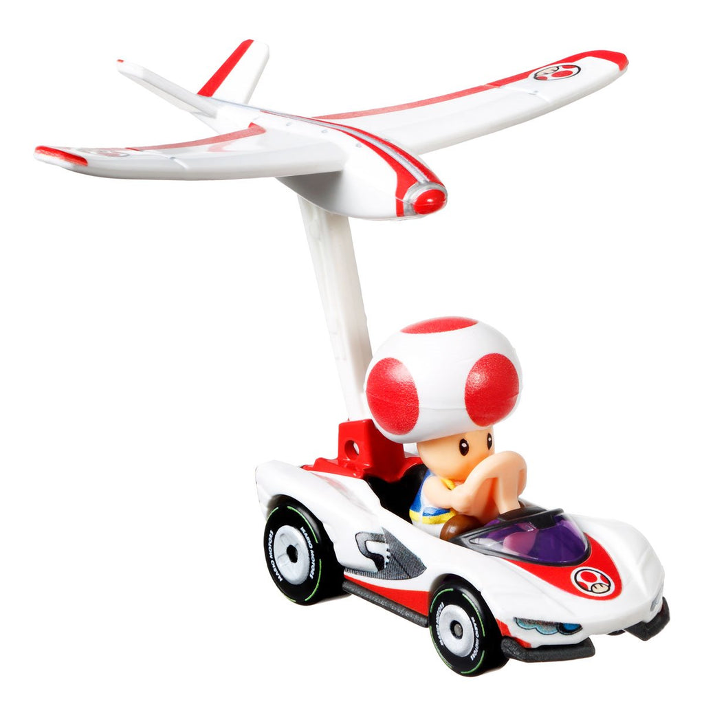 Mario Kart Hot Wheels Gliders 2026 Mix  3 Vehicle Case of 4