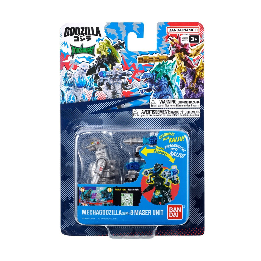 Godziburst Mechagodzilla 1974 and Maser Unit Action Figure