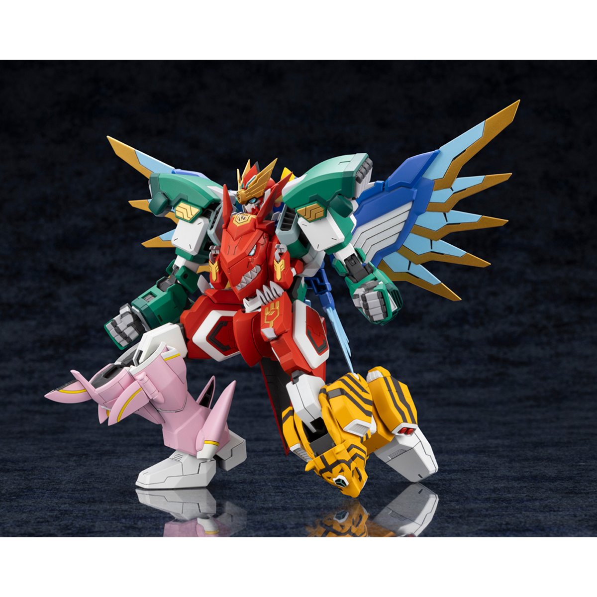 The Red Ranger Becomes an Adventurer in Another World Maximum Kizuna Kaiser Model Kit