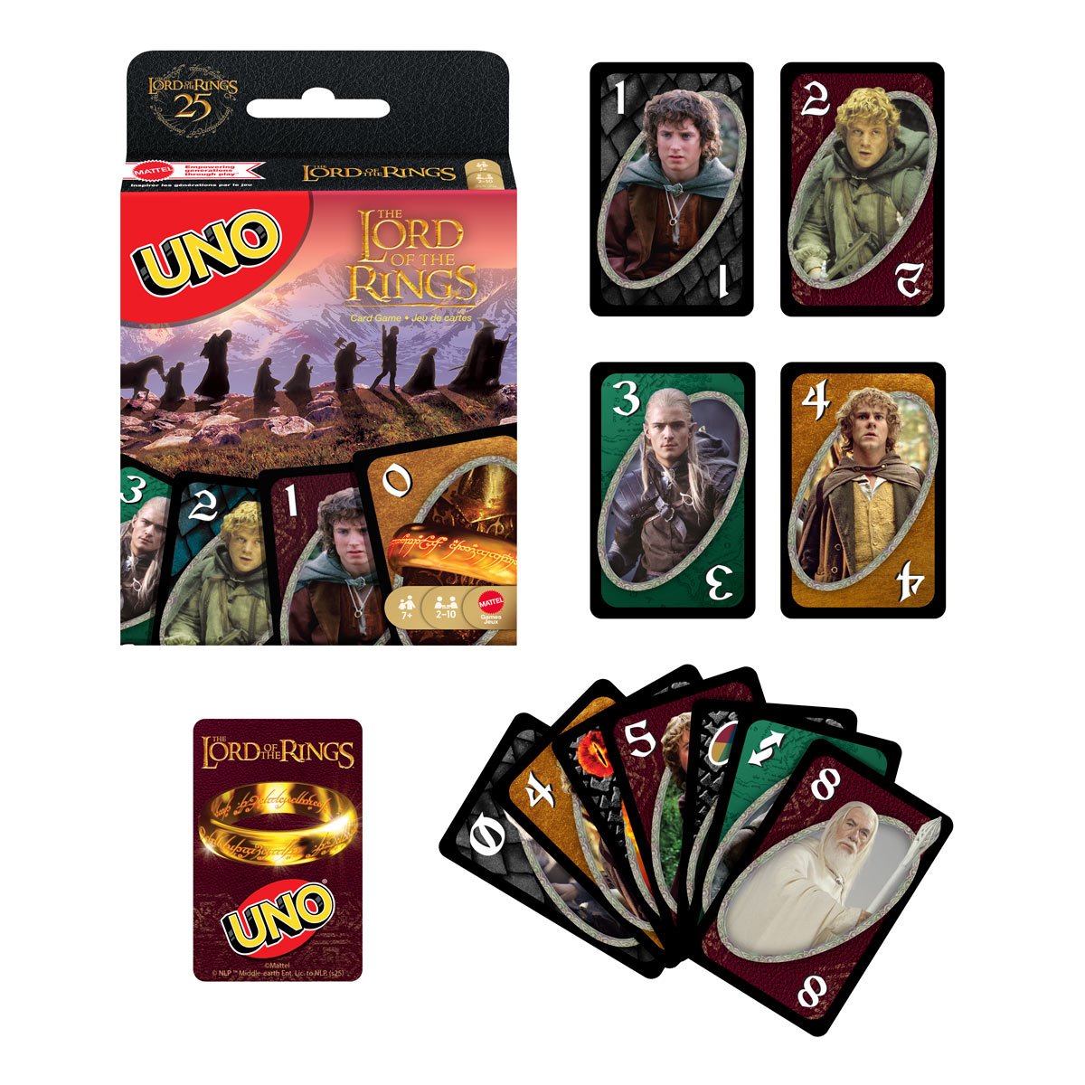 The Lord of the Rings UNO Card Game