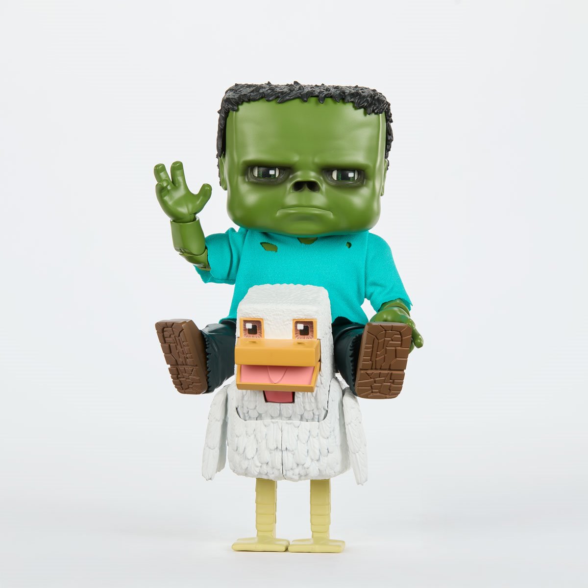 A Minecraft Movie Chicken Jockey Large Scale Action Figure - Exclusive