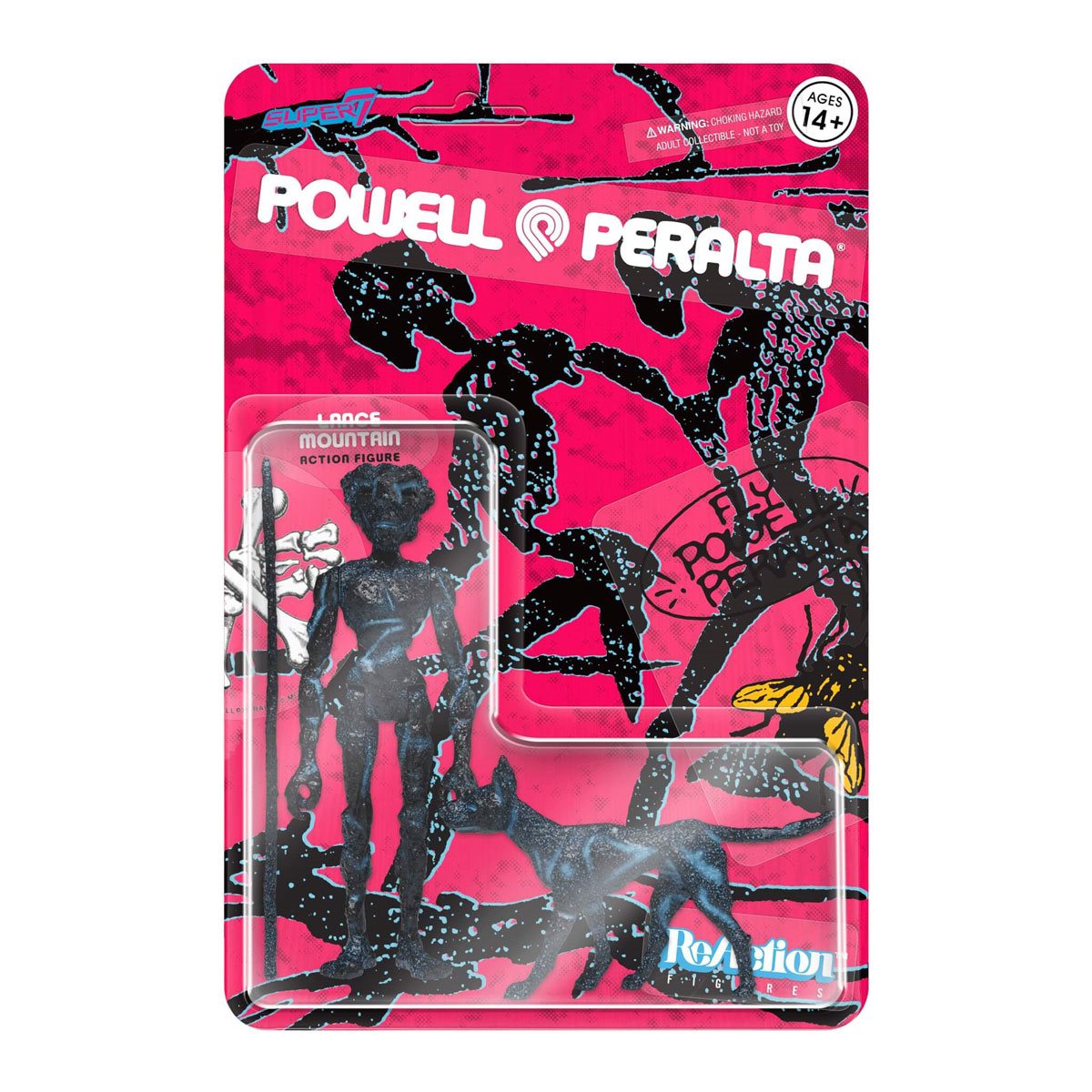 Powell-Peralta Lance Mountain (Lava Rock) 3 3/4-Inch ReAction Figure