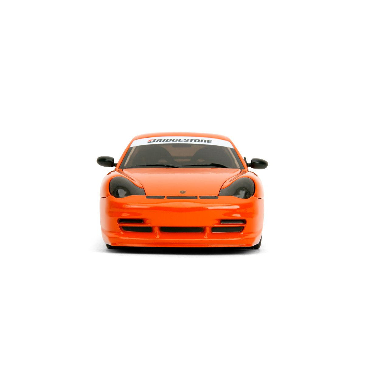 Hyper-Spec Porsche 911 GT3 RS 996 Glossy Orange 1:24 Scale Die-Cast Metal Vehicle