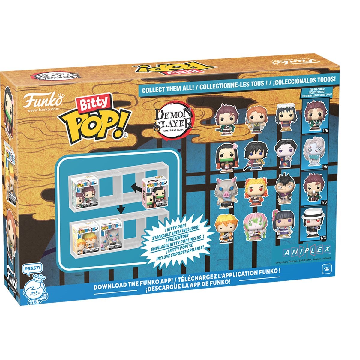 Demon Slayer Inosuke Hashibira Funko Bitty Pop! Mini-Figure 4-Pack - Specialty