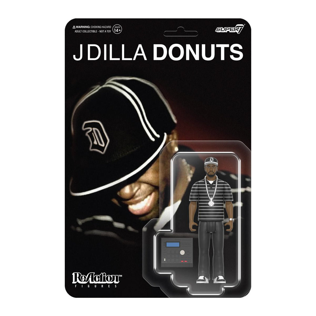 J Dilla (Donuts Smile Album Cover) 3 3/4-Inch ReAction Figure
