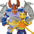 Teenage Mutant Ninja Turtles (1987 Cartoon) Wingnut and Screwloose 7-Inch Scale Action Figure 2-Pack