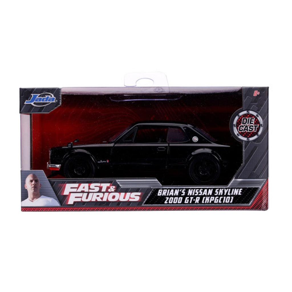 Fast and the Furious Brian's Nissan Skyline 2000 GT-R KPGC10 1:32 Scale Die-Cast Metal Vehicle