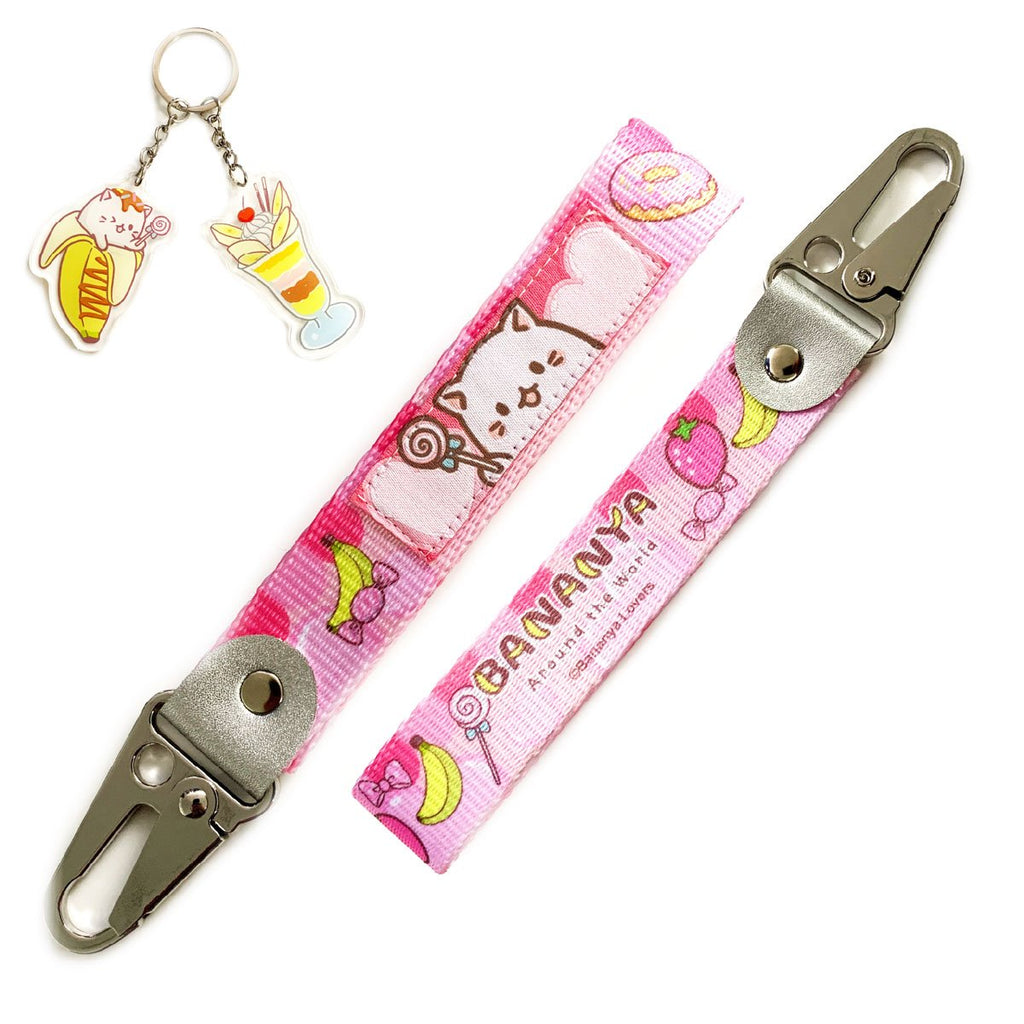 Bananya Sweets Keystrap