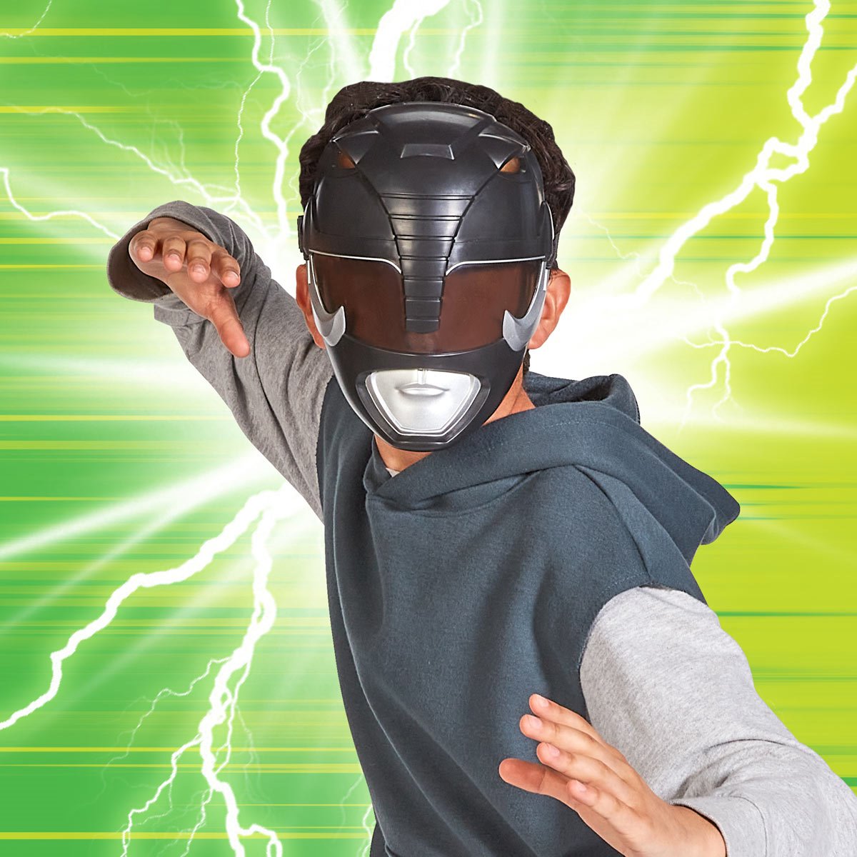 Mighty Morphin Power Rangers: Re-Ignition Power Ranger Black Ranger Mask