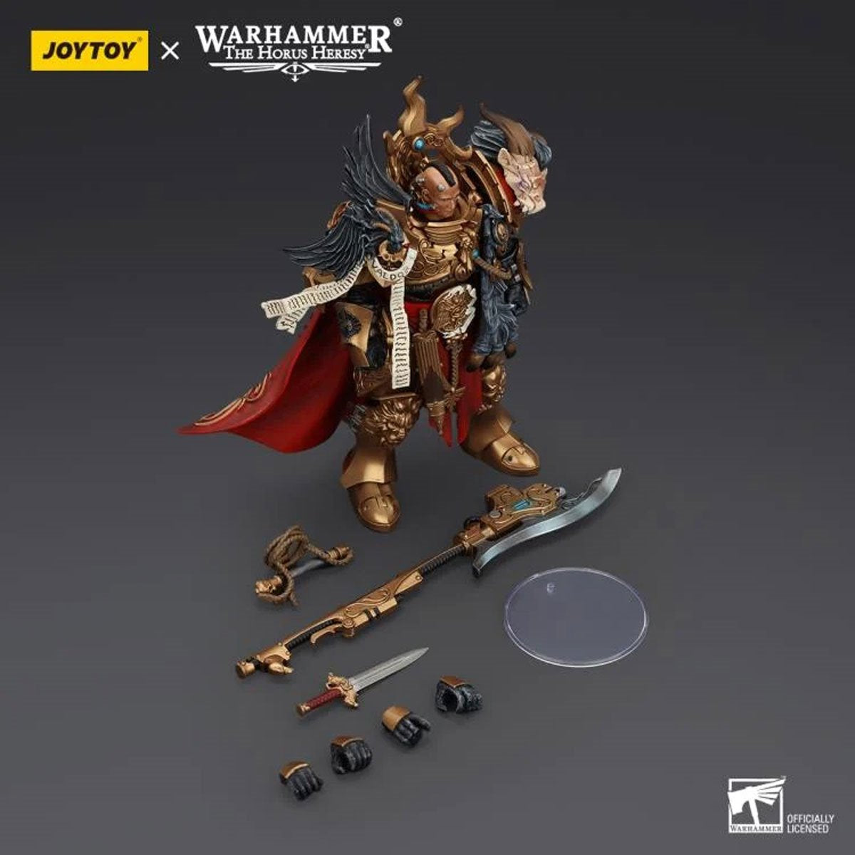 Joy Toy Warhammer The Horus Heresy Custodes Constantin Valdor 1:18 Scale Action Figure