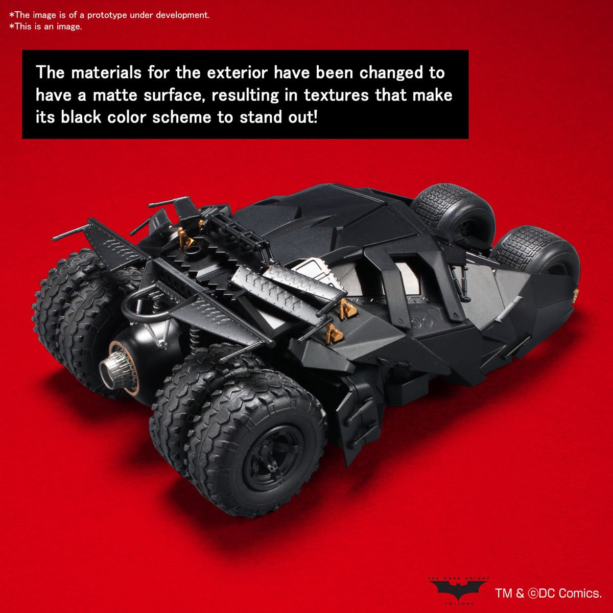 Batman Batmobile Batman Begins Version 1:35 Scale Model Kit