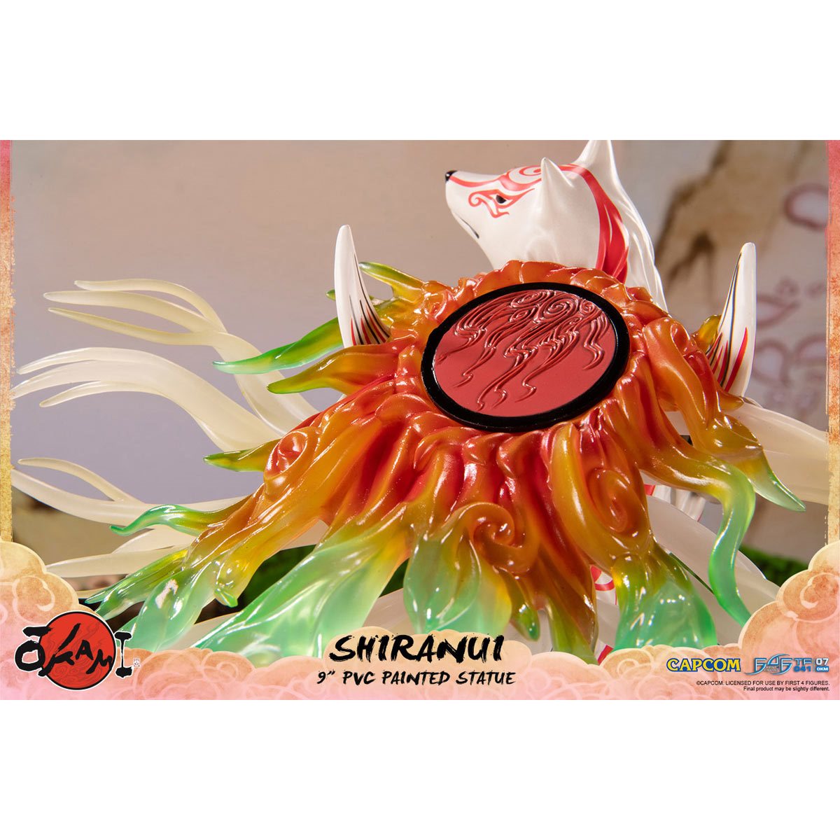 Okami: Shiranui 9-Inch  Staute - Standard Pose
