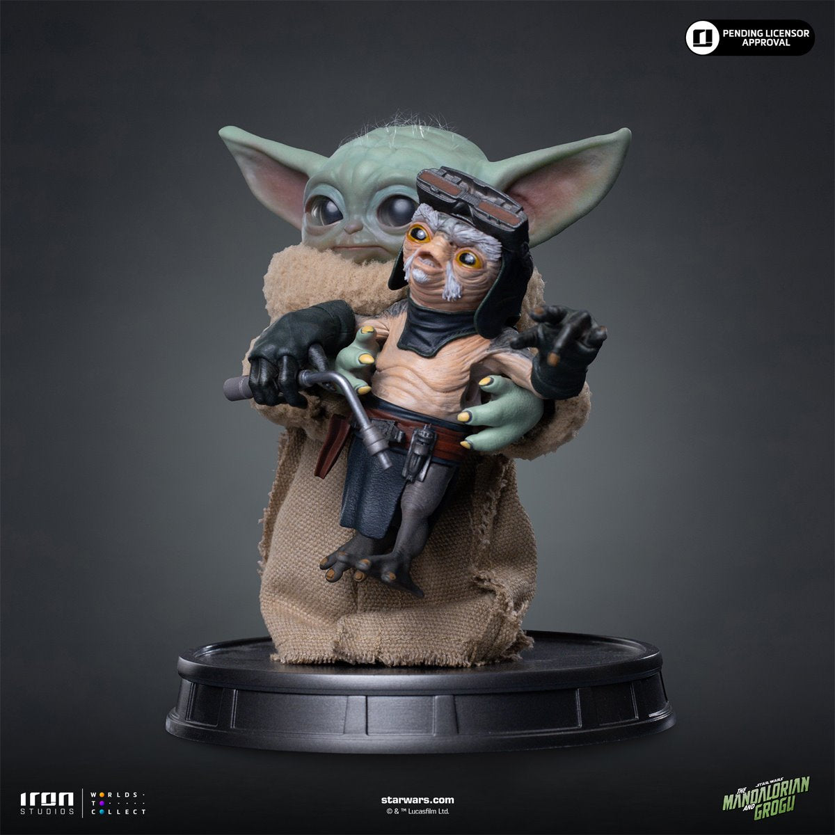 The Mandalorian and Grogu Movie Grogu No Squeezy Limited Edition 1:4 Scale Statue