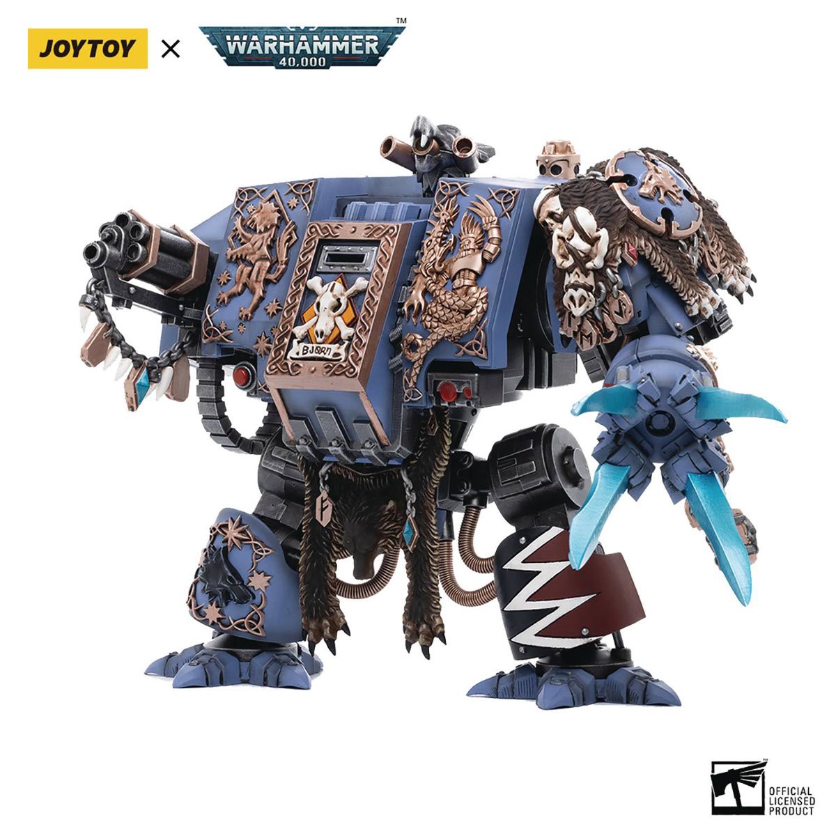 Joy Toy Warhammer 40,000 Space Wolves Bjorn the Fell-Handed 1:18 Scale Action Figure