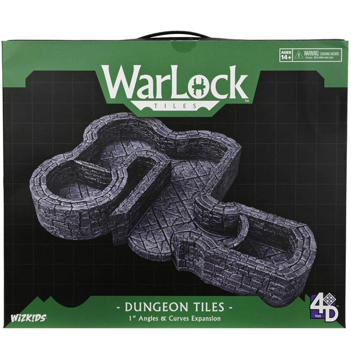 WarLock Tiles Expansion Pack 1-Inch Dungeon Angles & Curves Accessory Pack