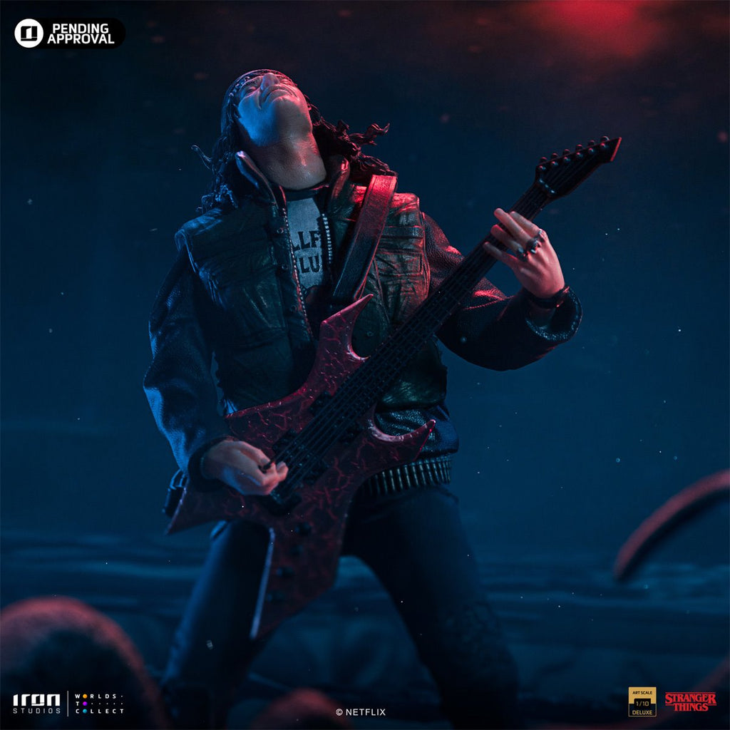 Stranger Things Eddie Munson 1:10 Deluxe Art Scale Limited Edition Statue