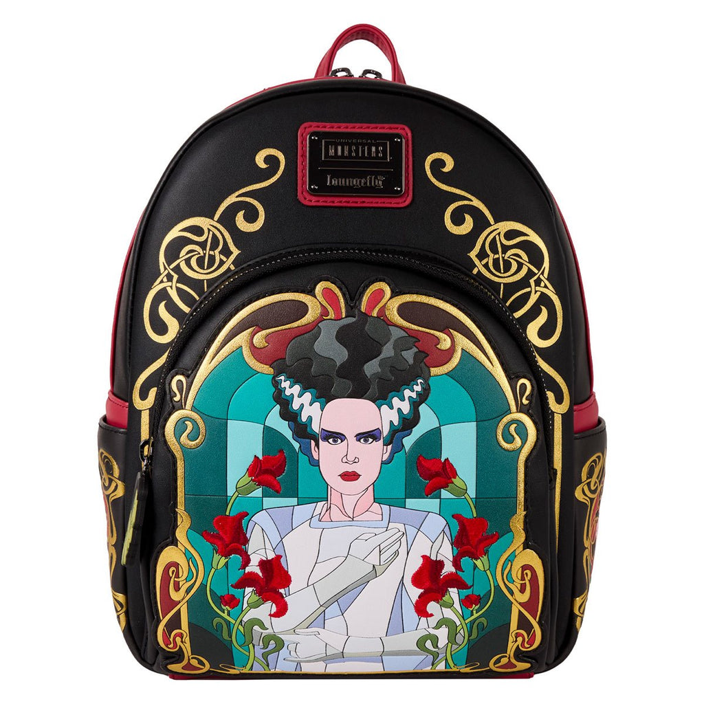 Universal Monsters Bride of Frankenstein Stained Glass Mini-Backpack