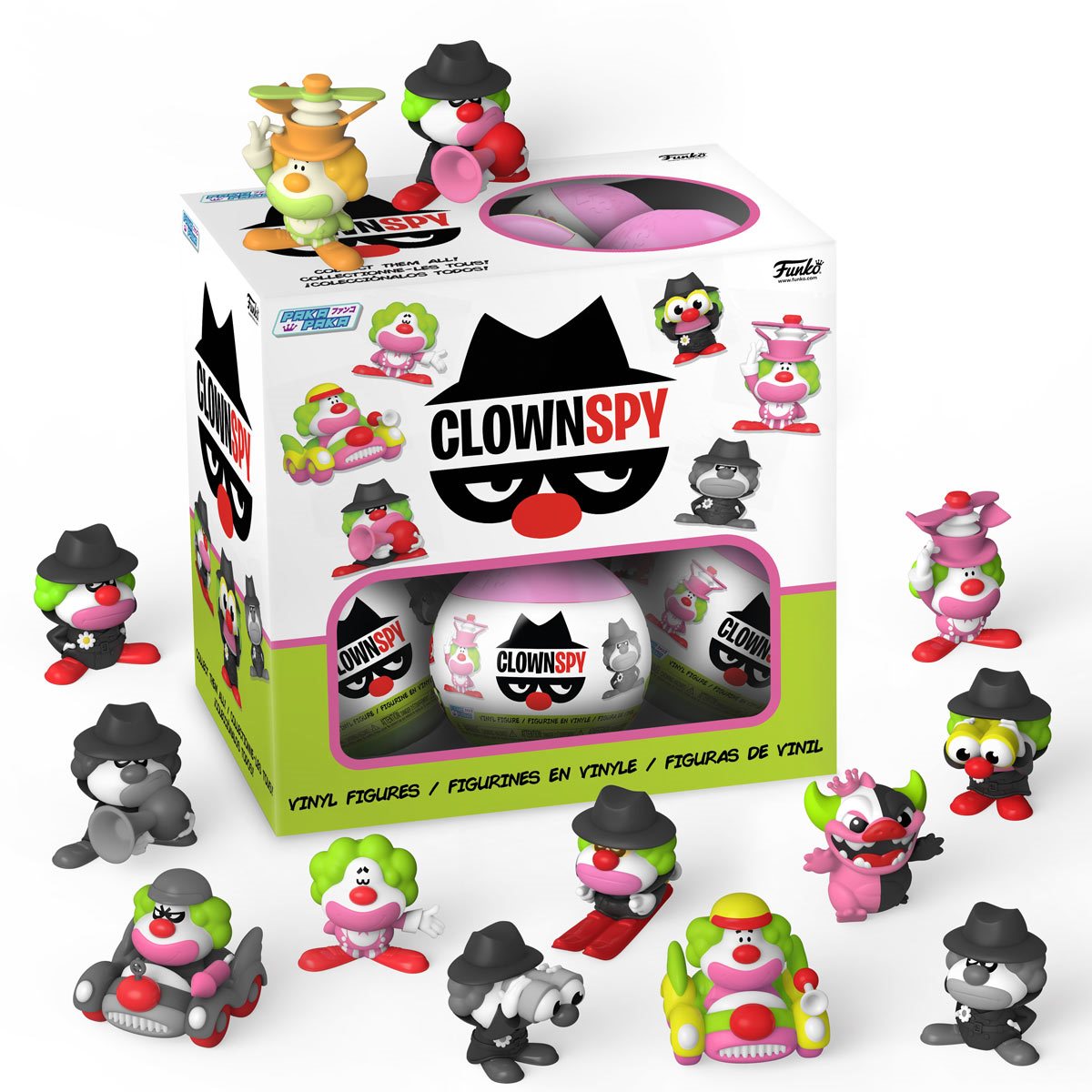 Paka Paka: ClownSpy Mini-Figure Random 3-Pack