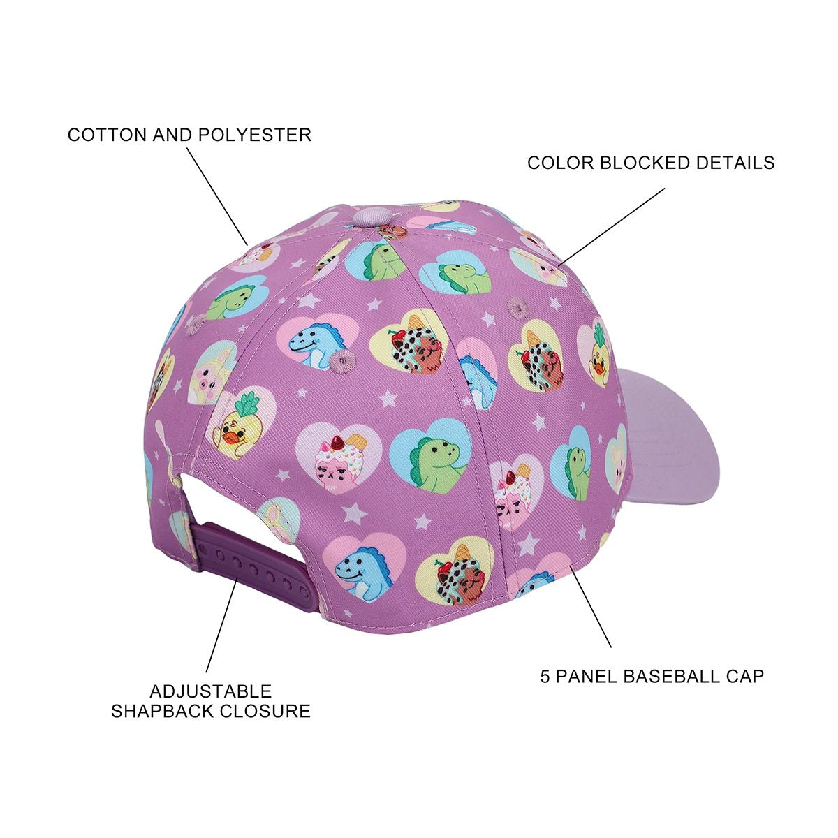 Moriah Elizabeth Cute Characters Youth Snapback Hat