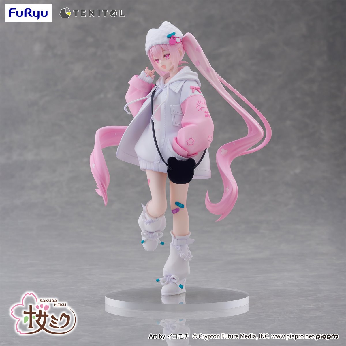 Vocaloid Miku Cool Style Tenitol Petit Statue
